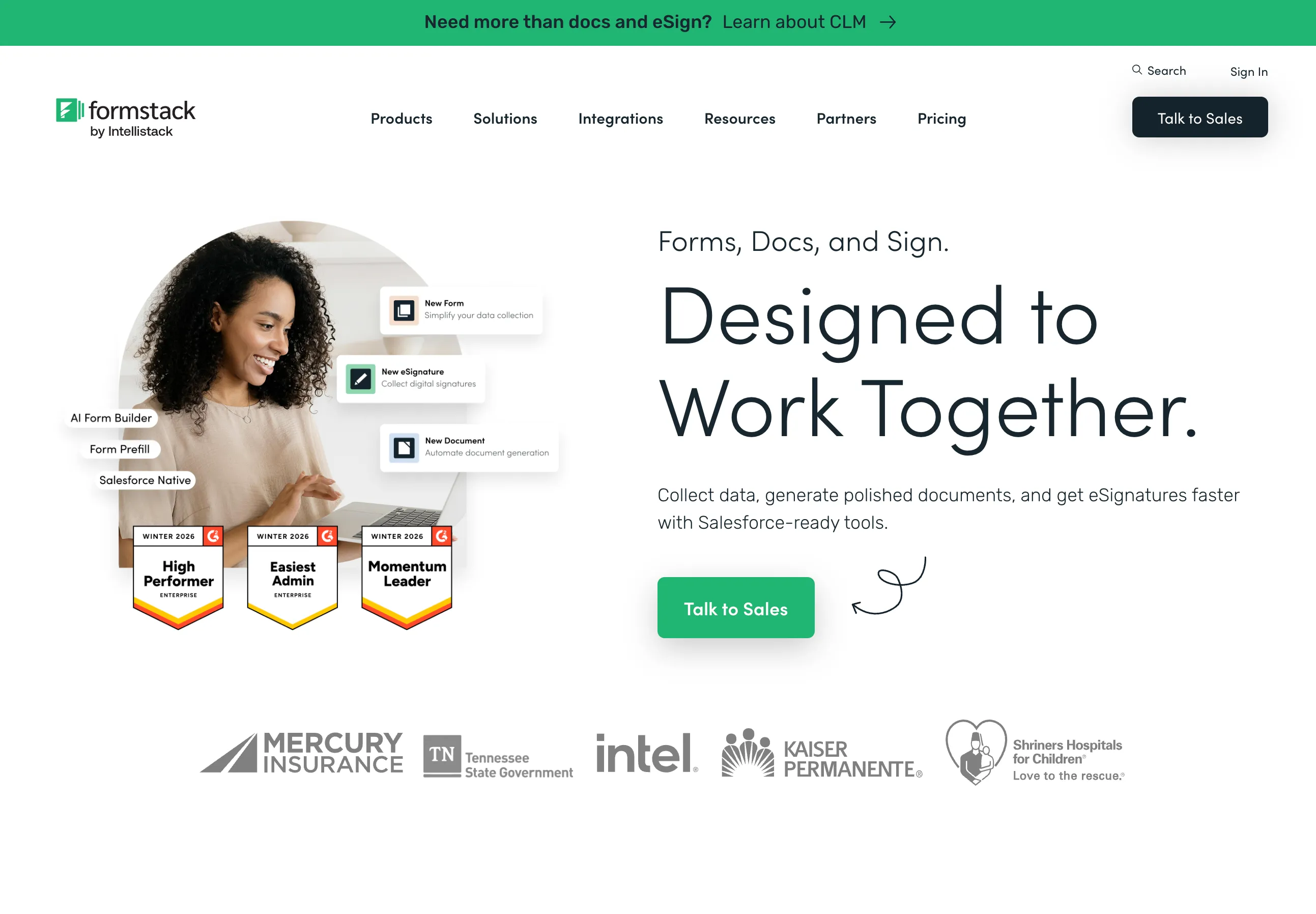 Formstack Salesforce integration