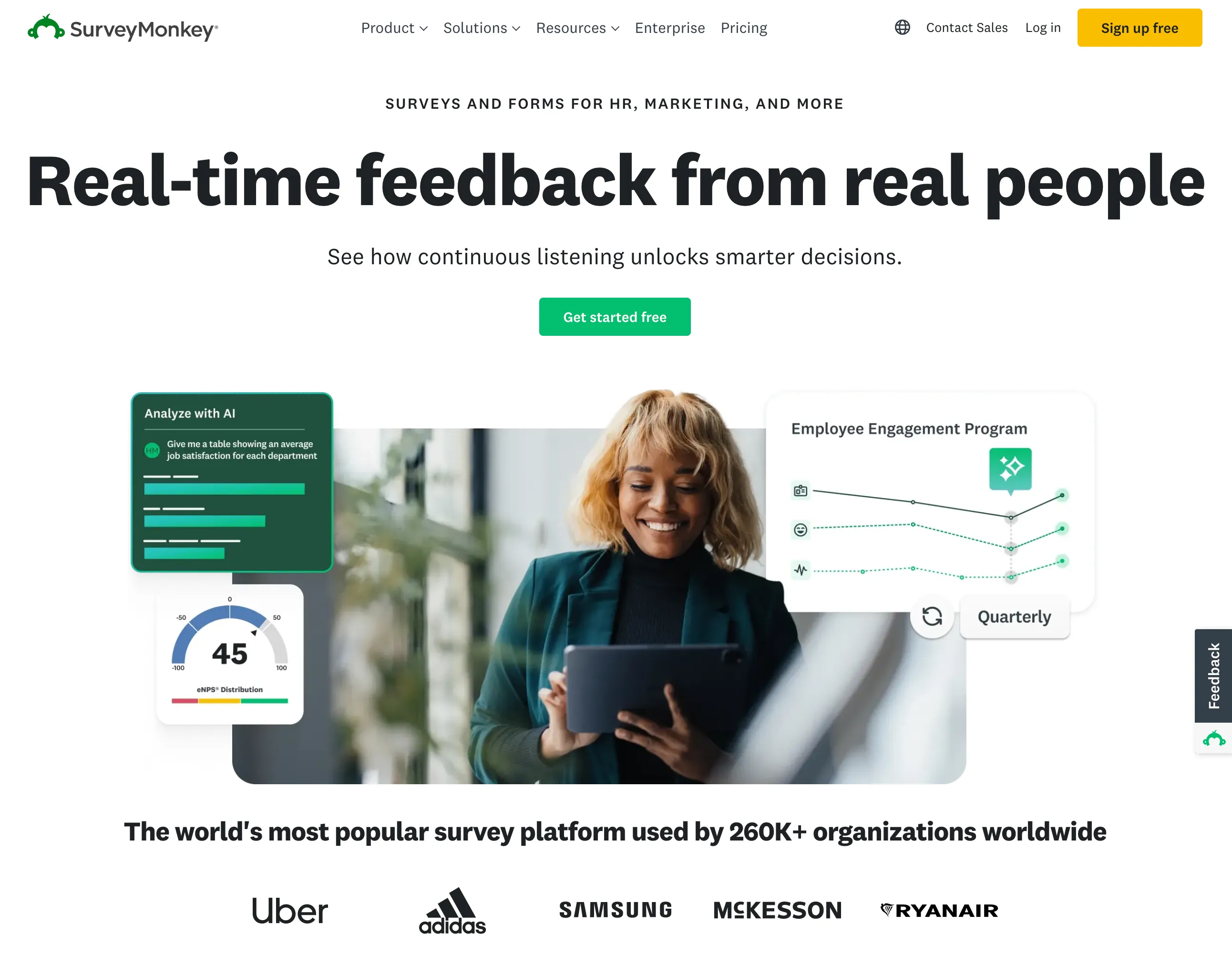 SurveyMonkey Salesforce integration
