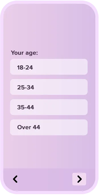 Demographic Age Question Example
