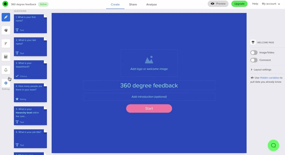 Redirect after completion configuration