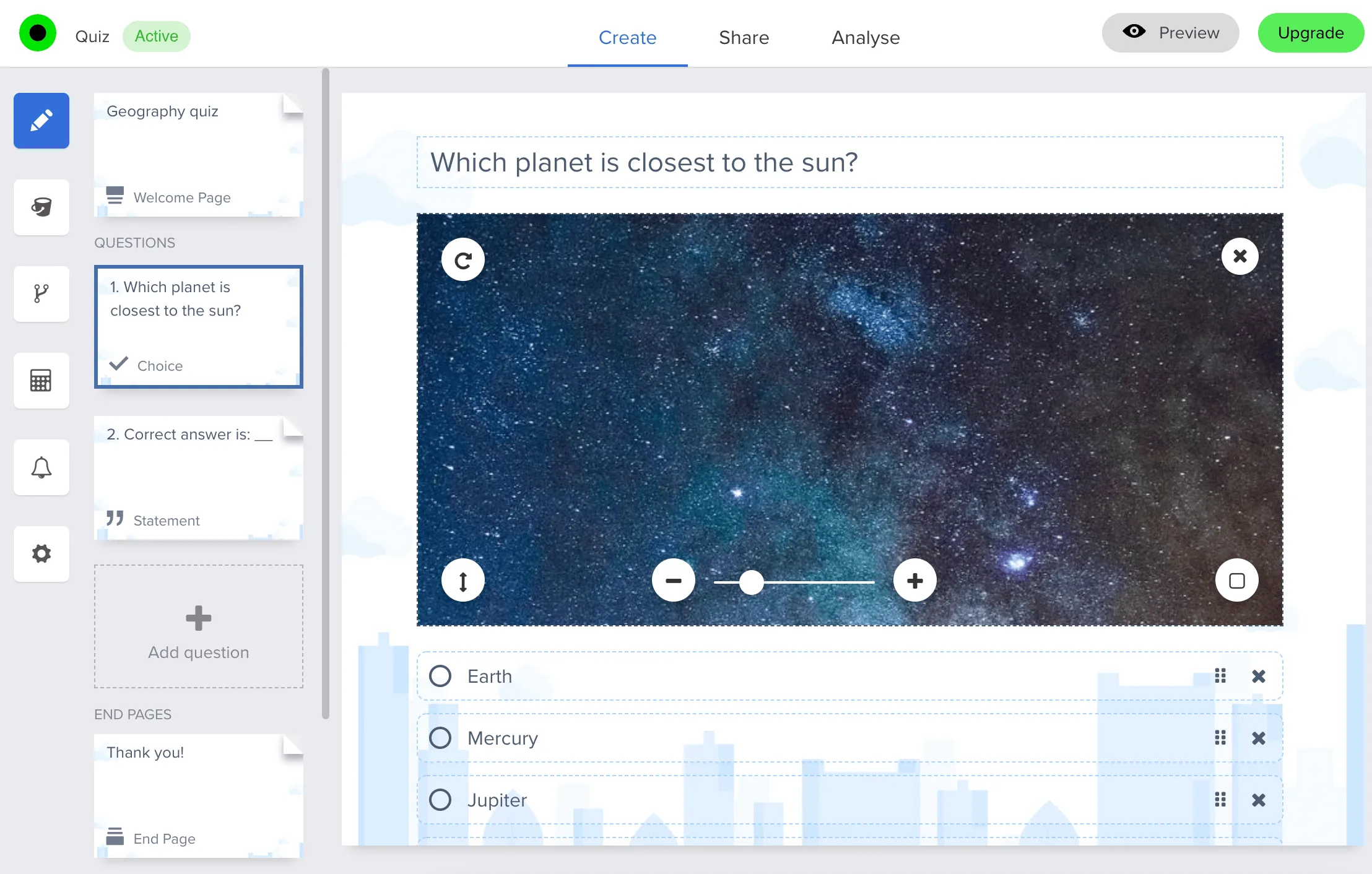 You can adjust image position, size and enable border
