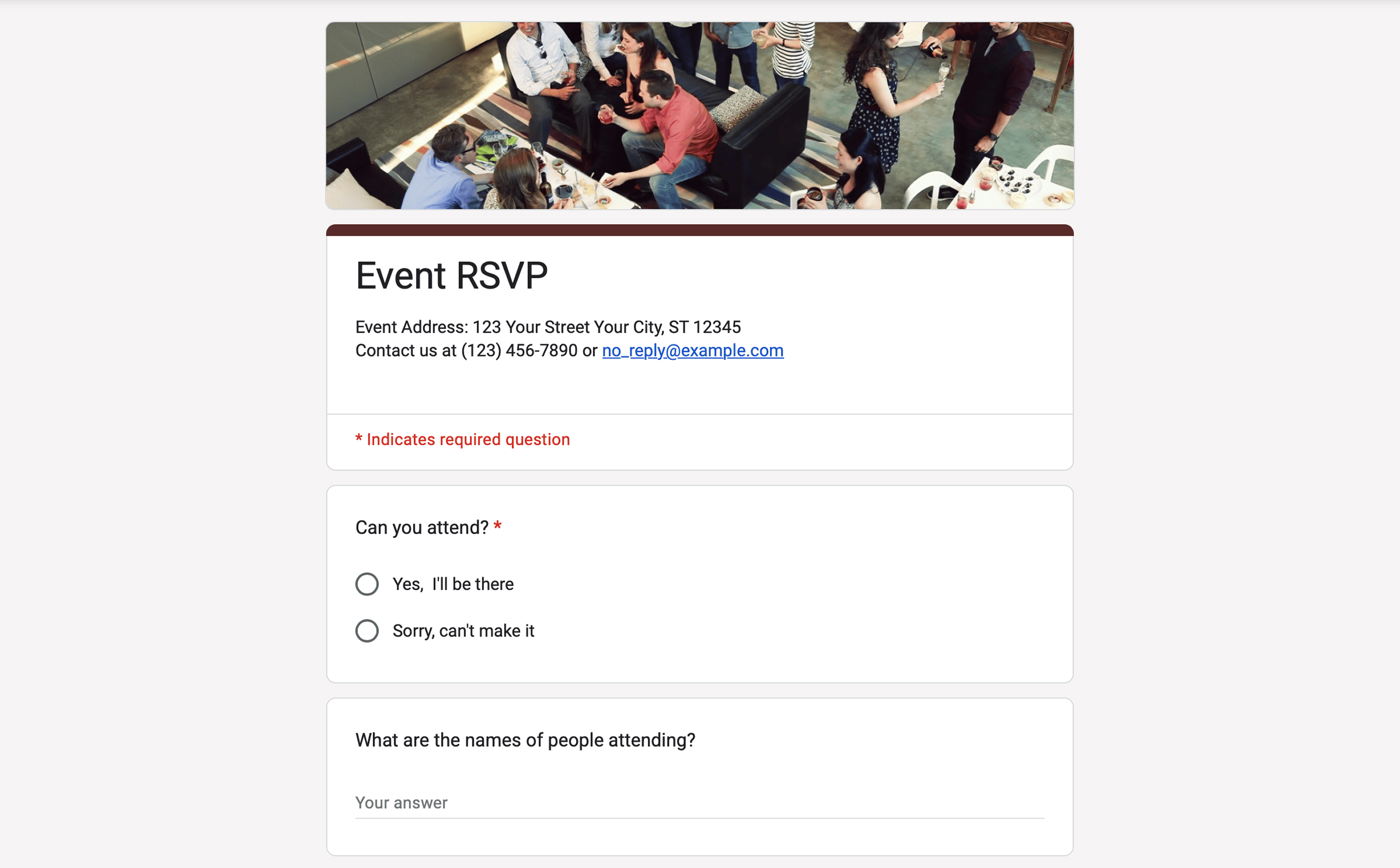 Google Forms