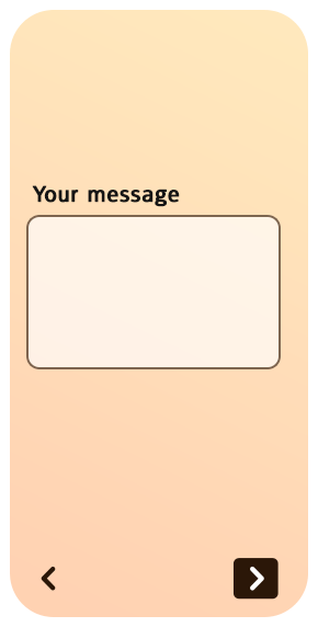 Online form embedded on a website